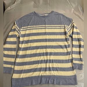 Womens XS Vineyard Vines Striped Pullover Sweater EUC Blue/White